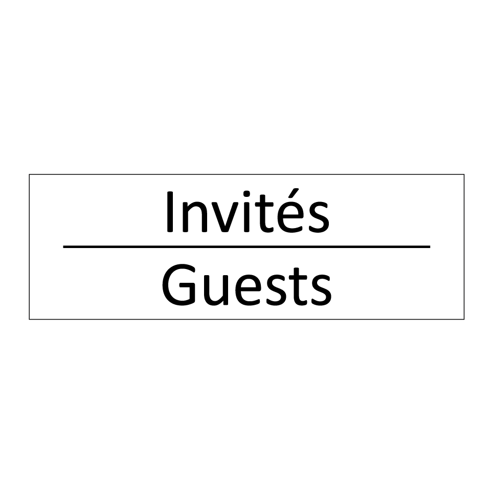 Invités - Guests