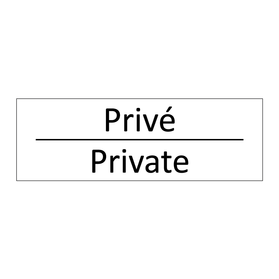 Privé - Private
