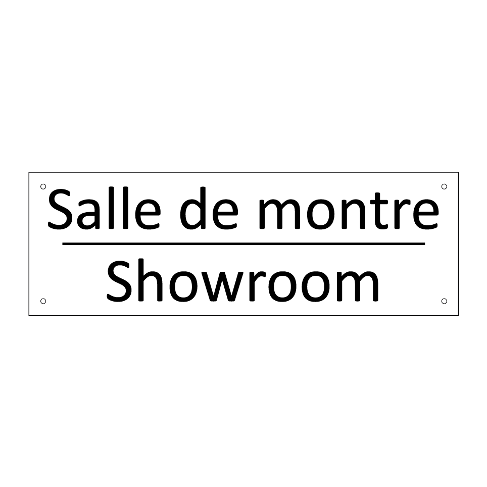 Salle de montre - Showroom