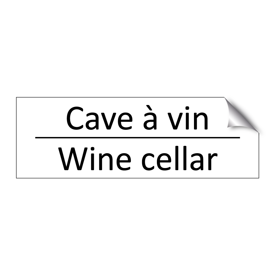Cave à vin - Wine cellar