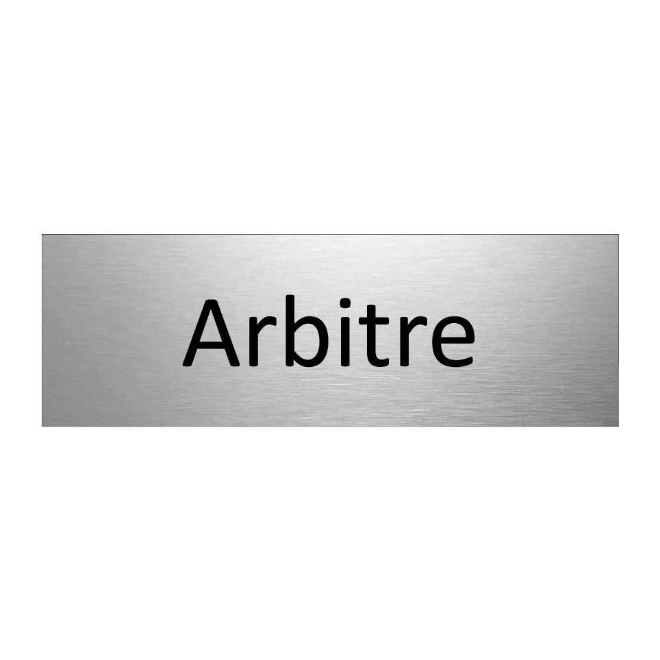 Arbitre & Arbitre & Arbitre & Arbitre & Arbitre & Arbitre & Arbitre