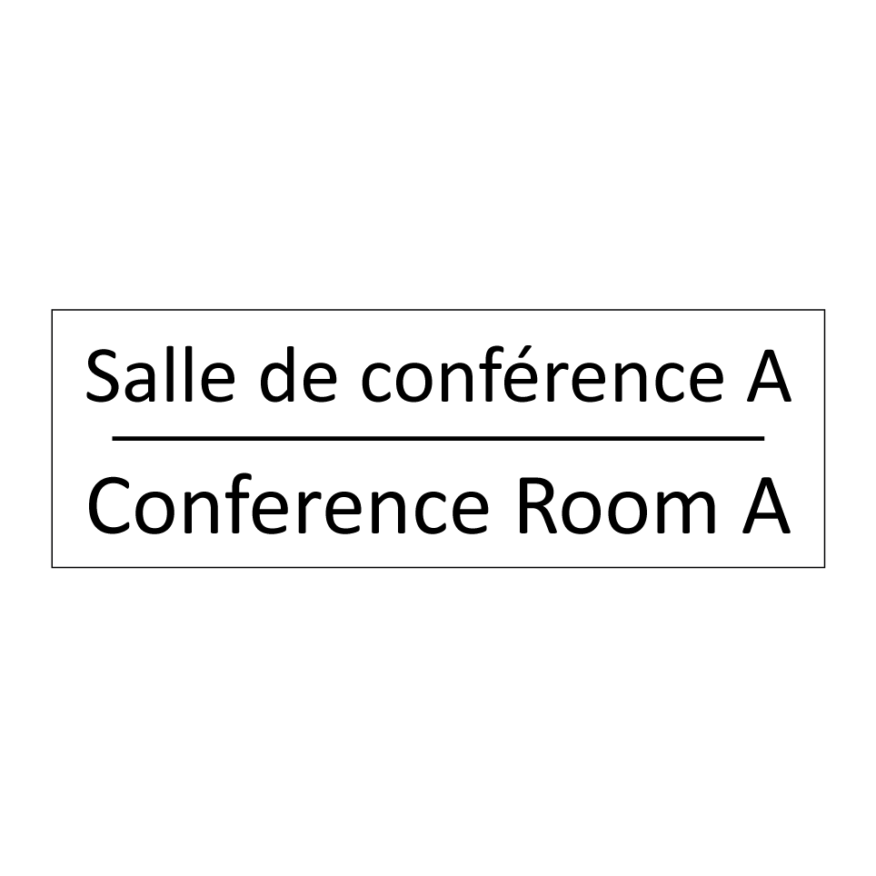 Salle de conférence A - Conference Room A