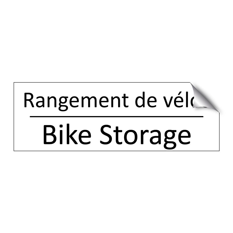 Rangement de vélos - Bike Storage