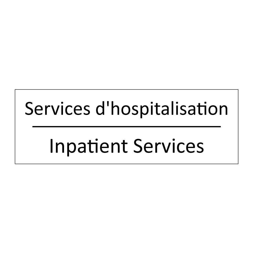 Services d'hospitalisation - Inpatient Services