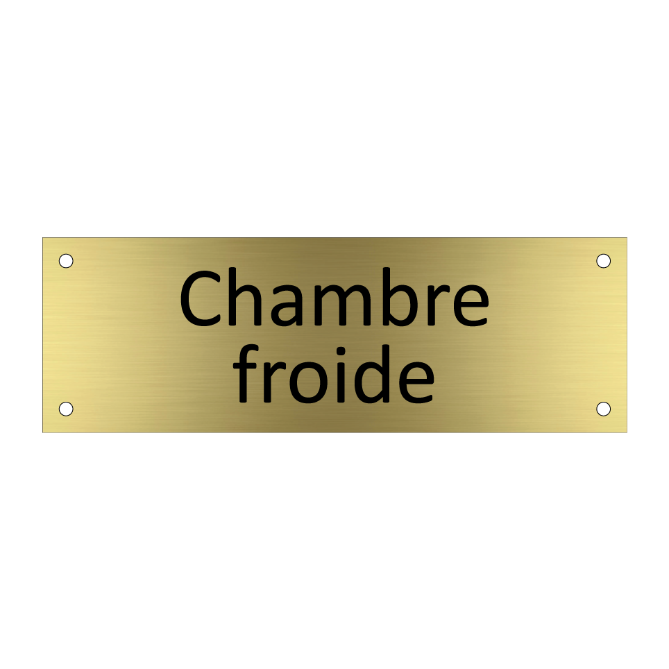 Chambre froide