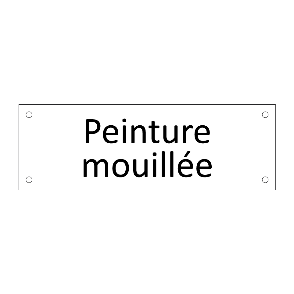 Peinture mouillée