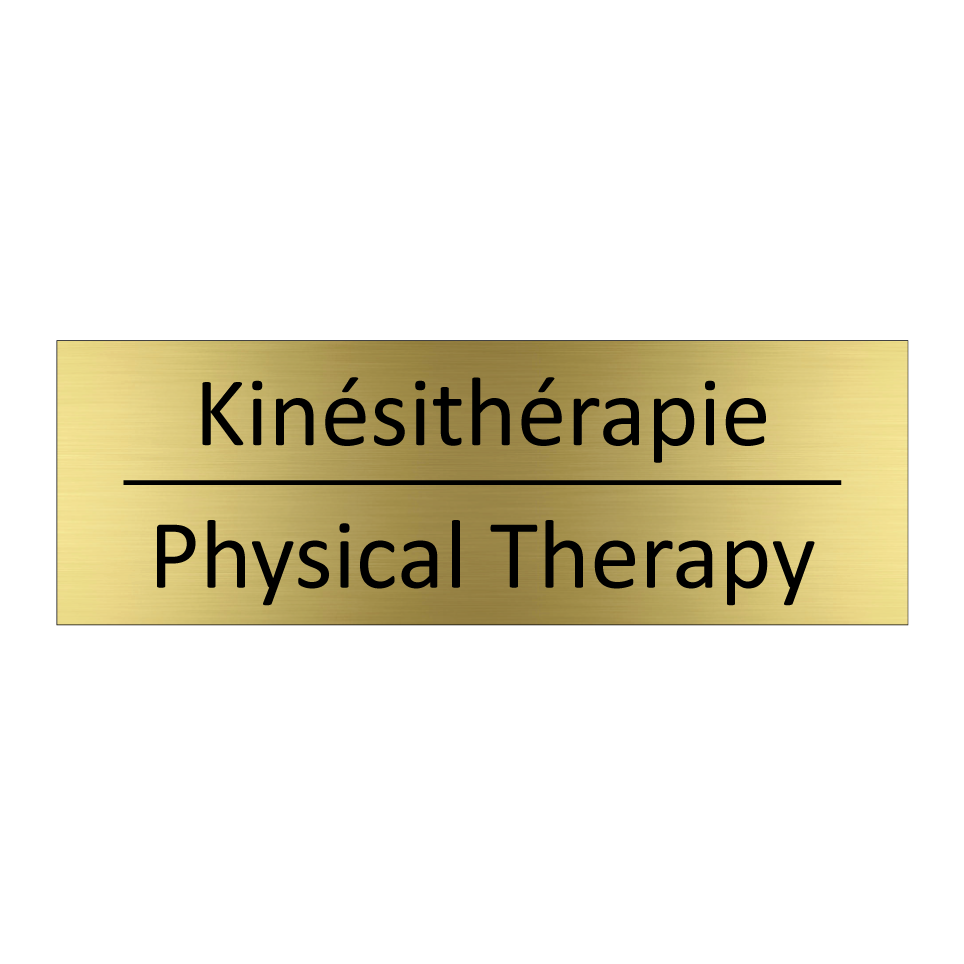 Kinésithérapie - Physical Therapy