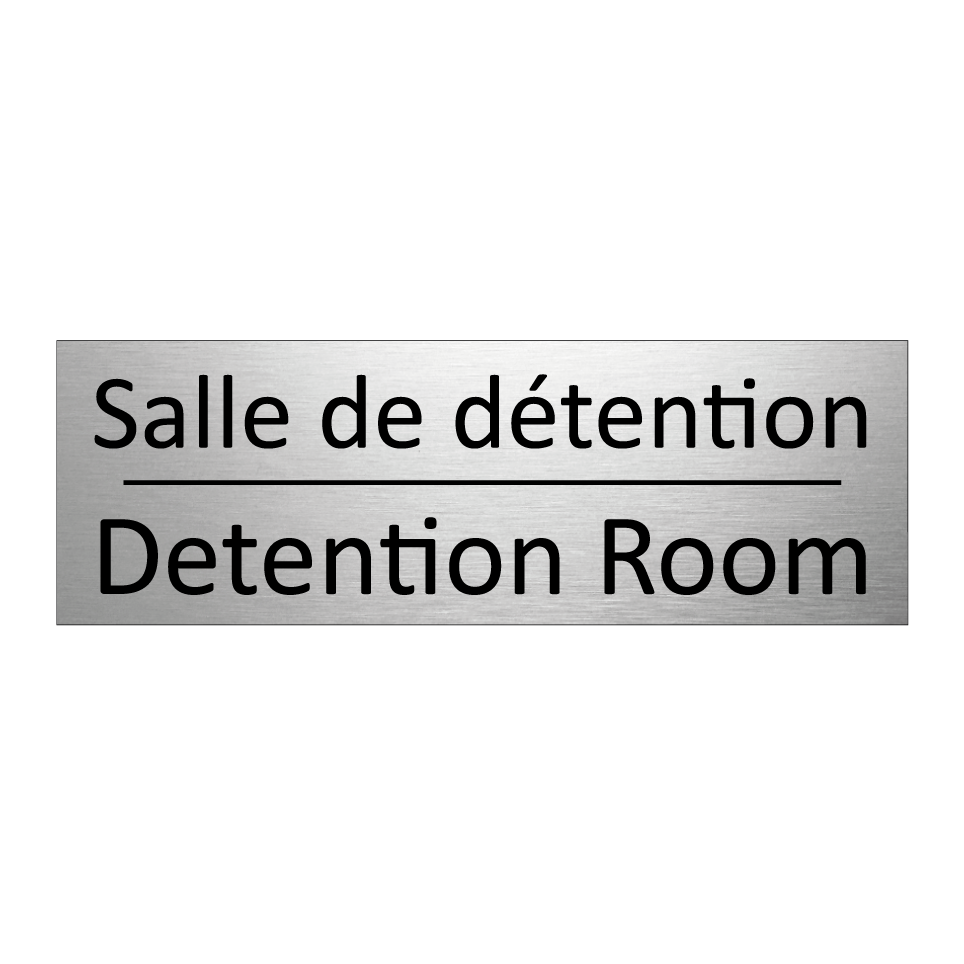 Salle de détention - Detention Room