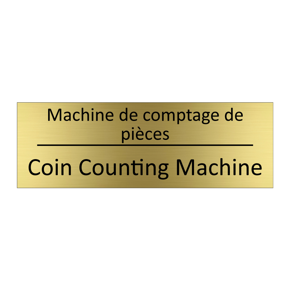 Machine de comptage de pièces - Coin Counting Machine