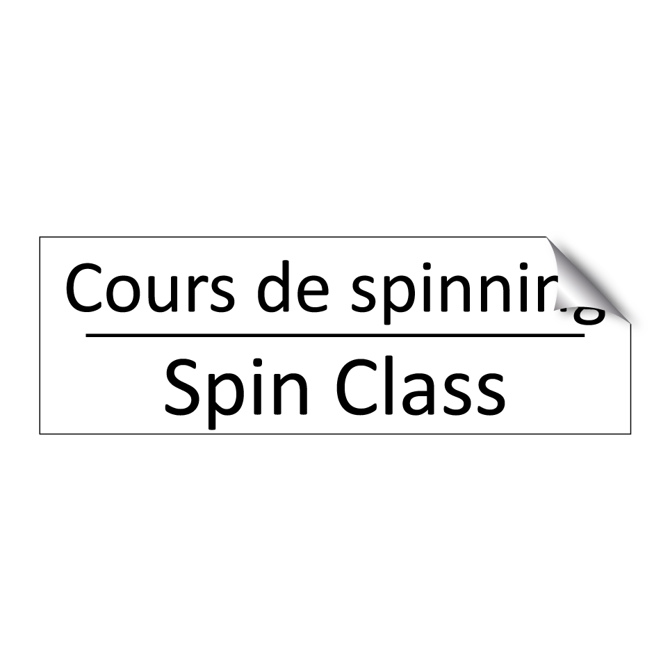 Cours de spinning - Spin Class