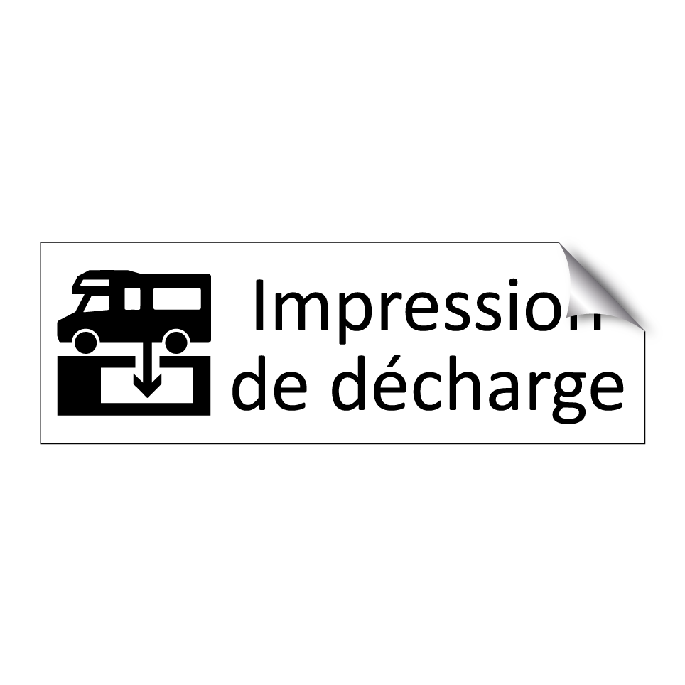 Impression de décharge