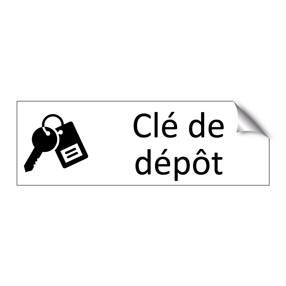 Clé de dépôt