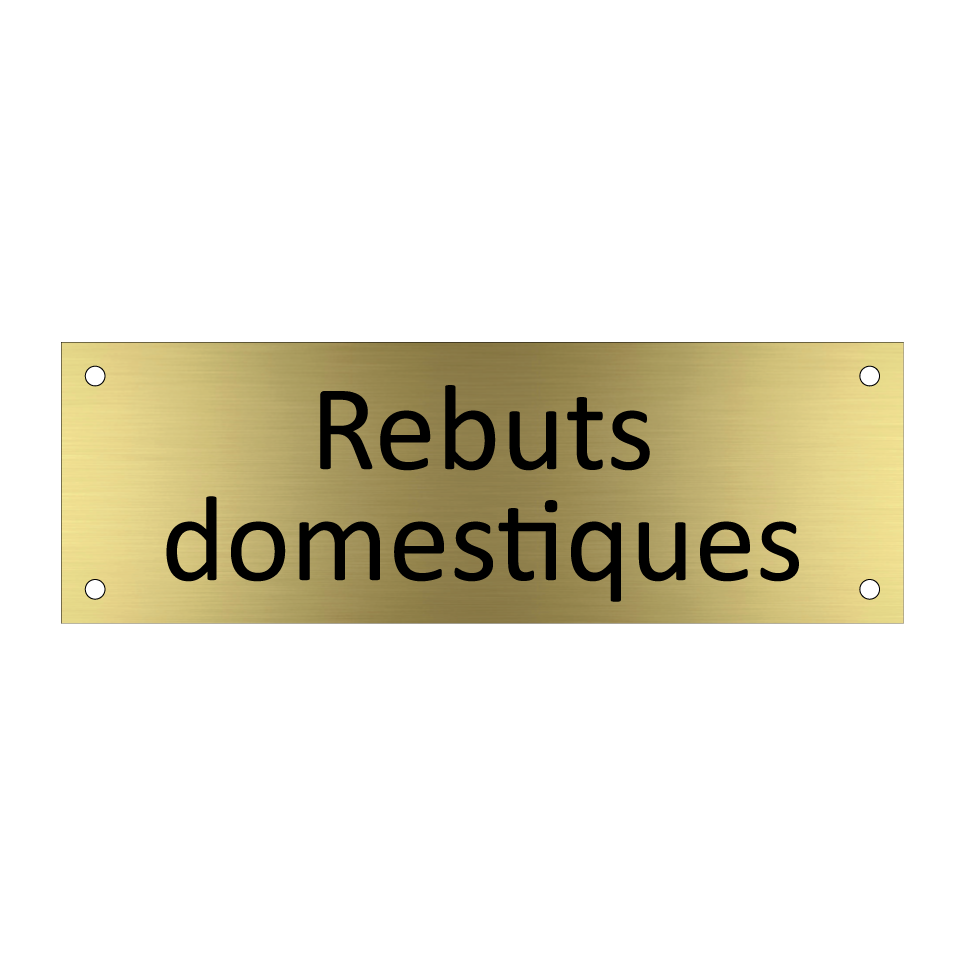 Rebuts domestiques