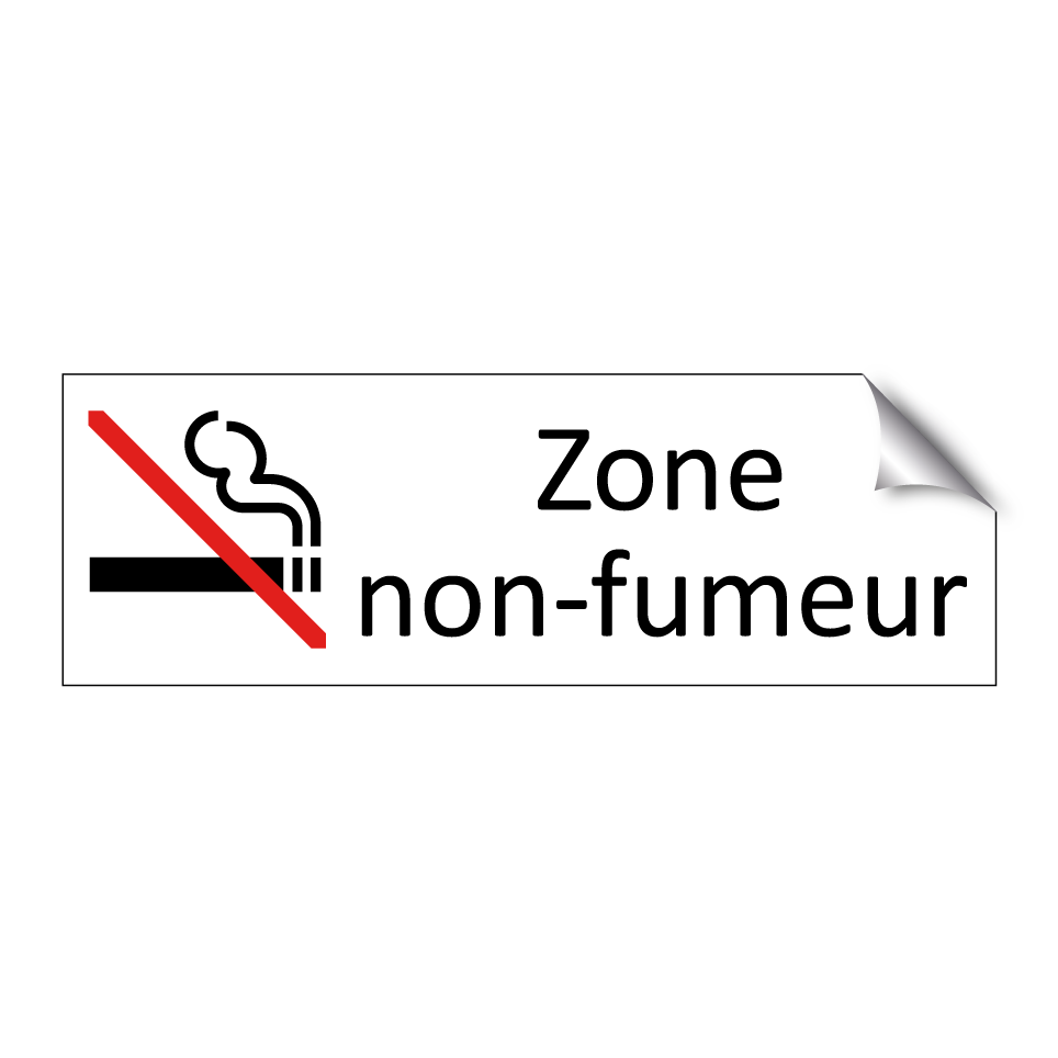 Zone non-fumeur