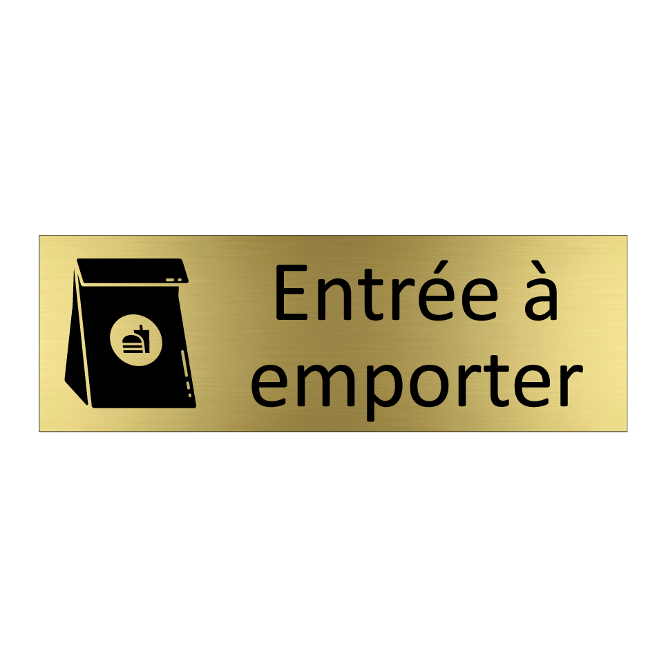Entrée à emporter