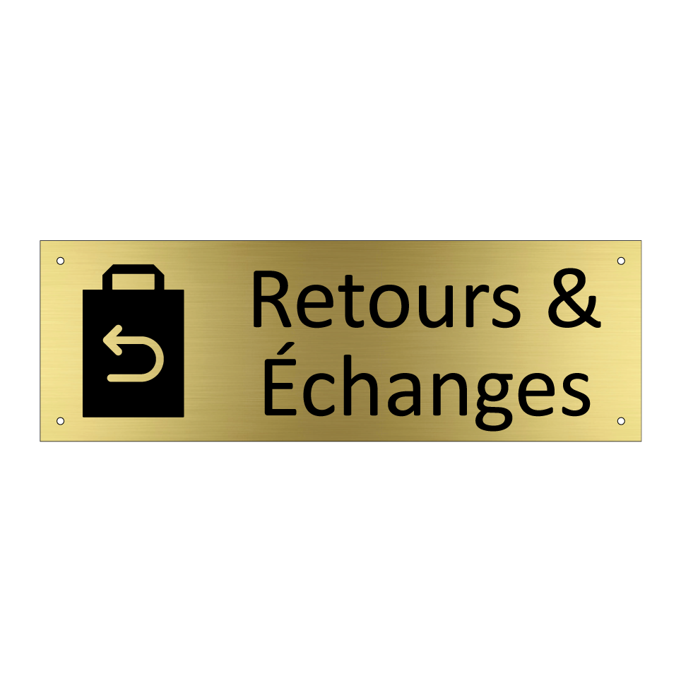 Retours & Échanges