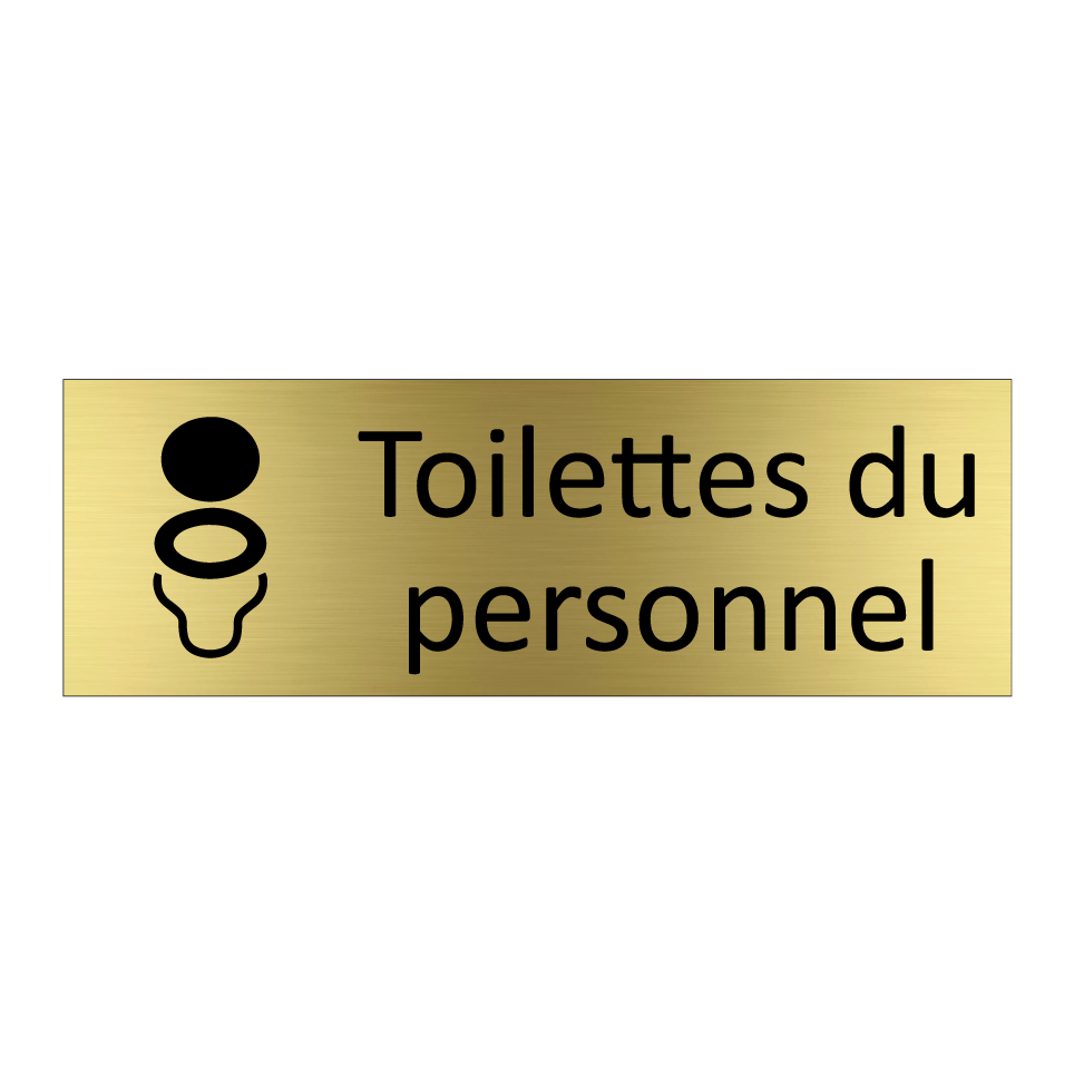 Toilettes du personnel