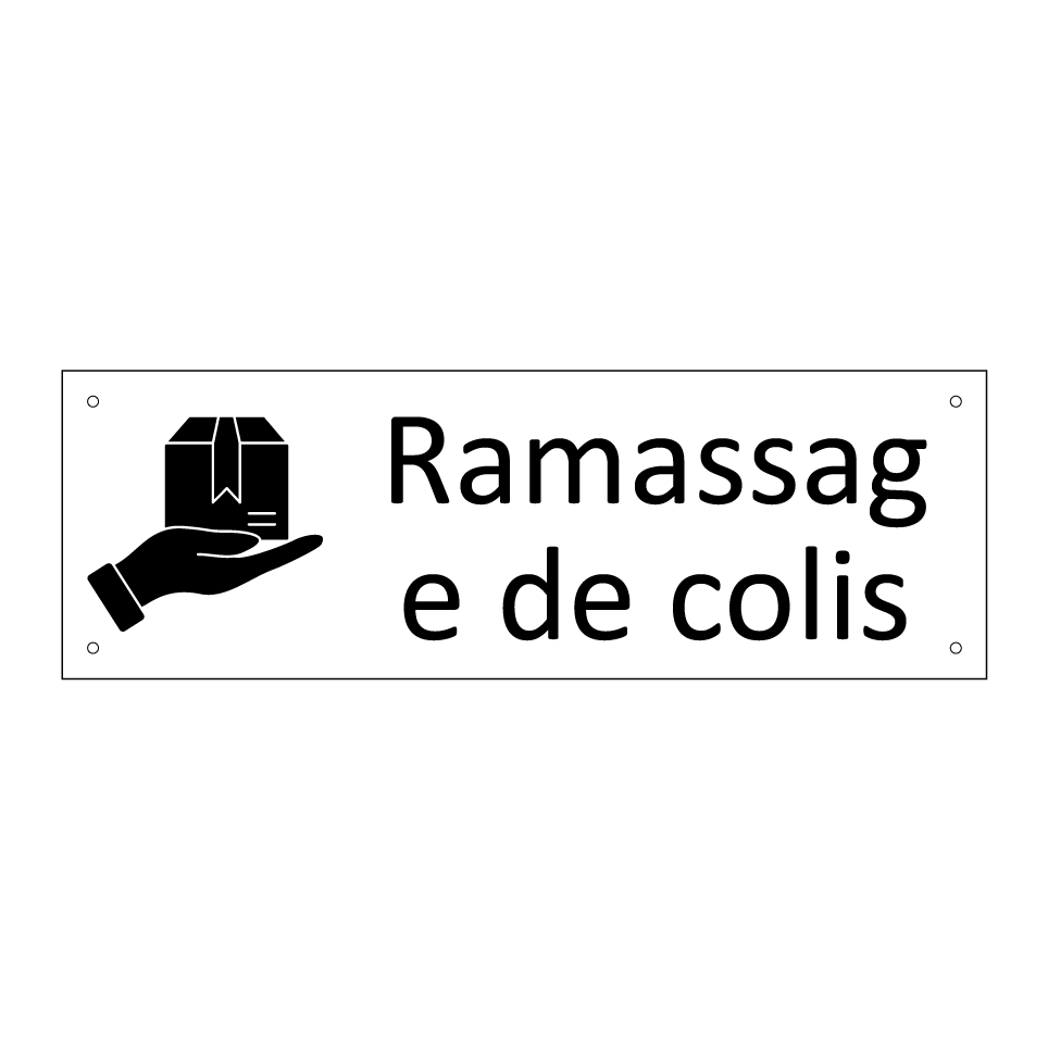 Ramassage de colis