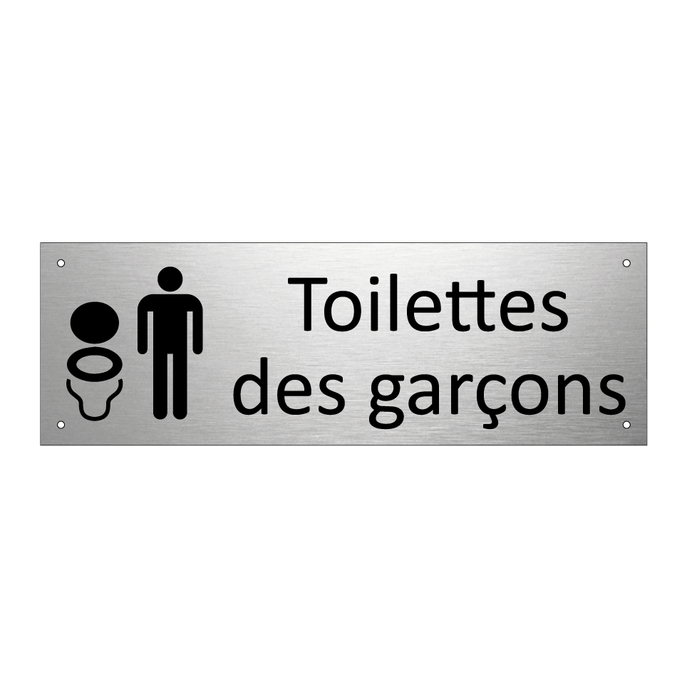 Toilettes des garçons