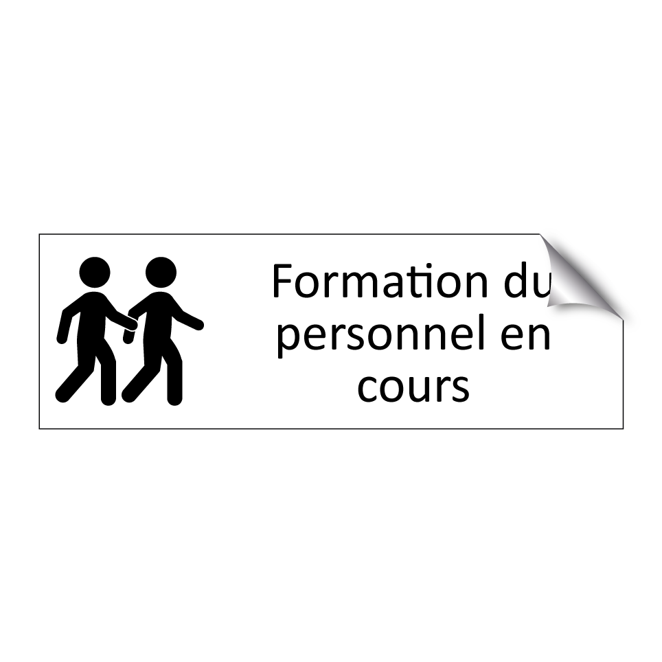 Formation du personnel en cours