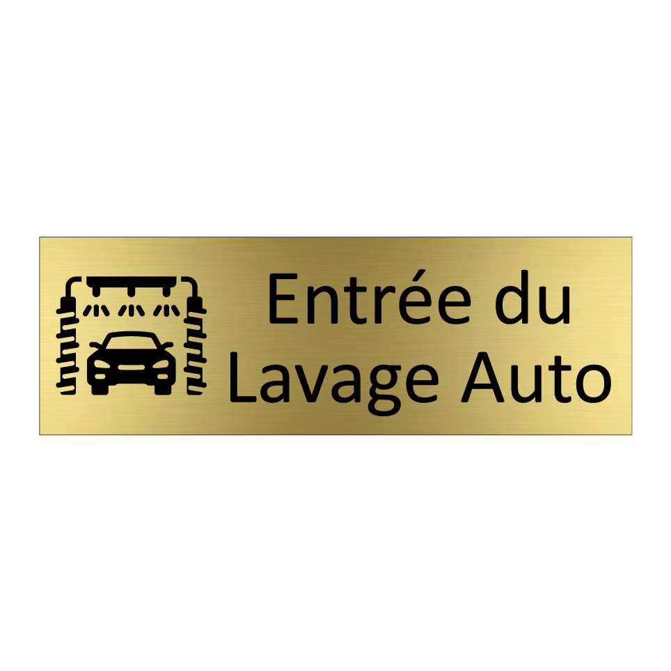 Entrée du Lavage Auto