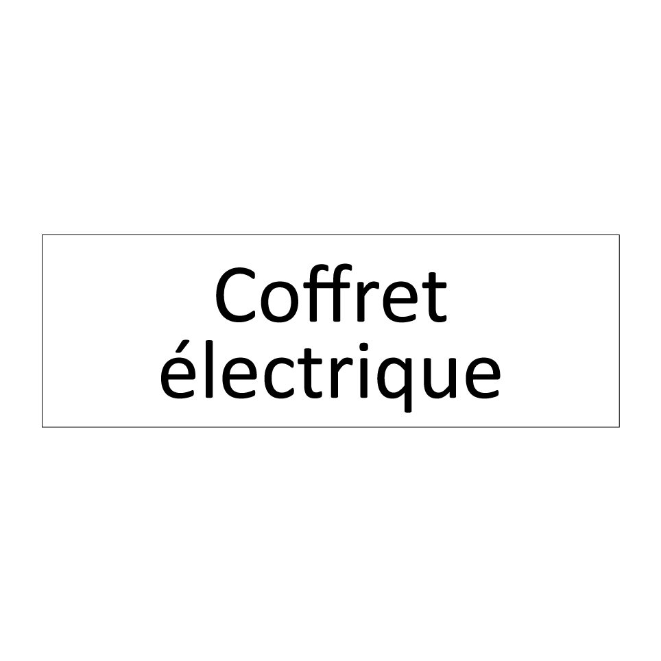 Coffret électrique