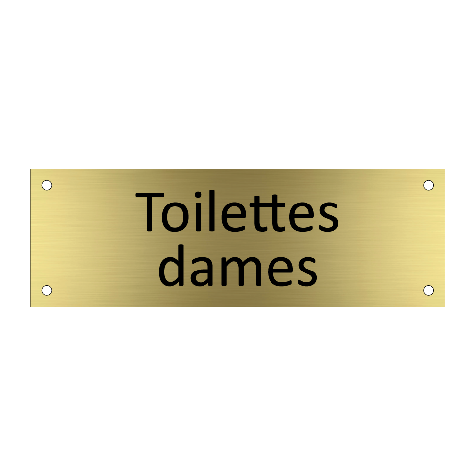 Toilettes dames