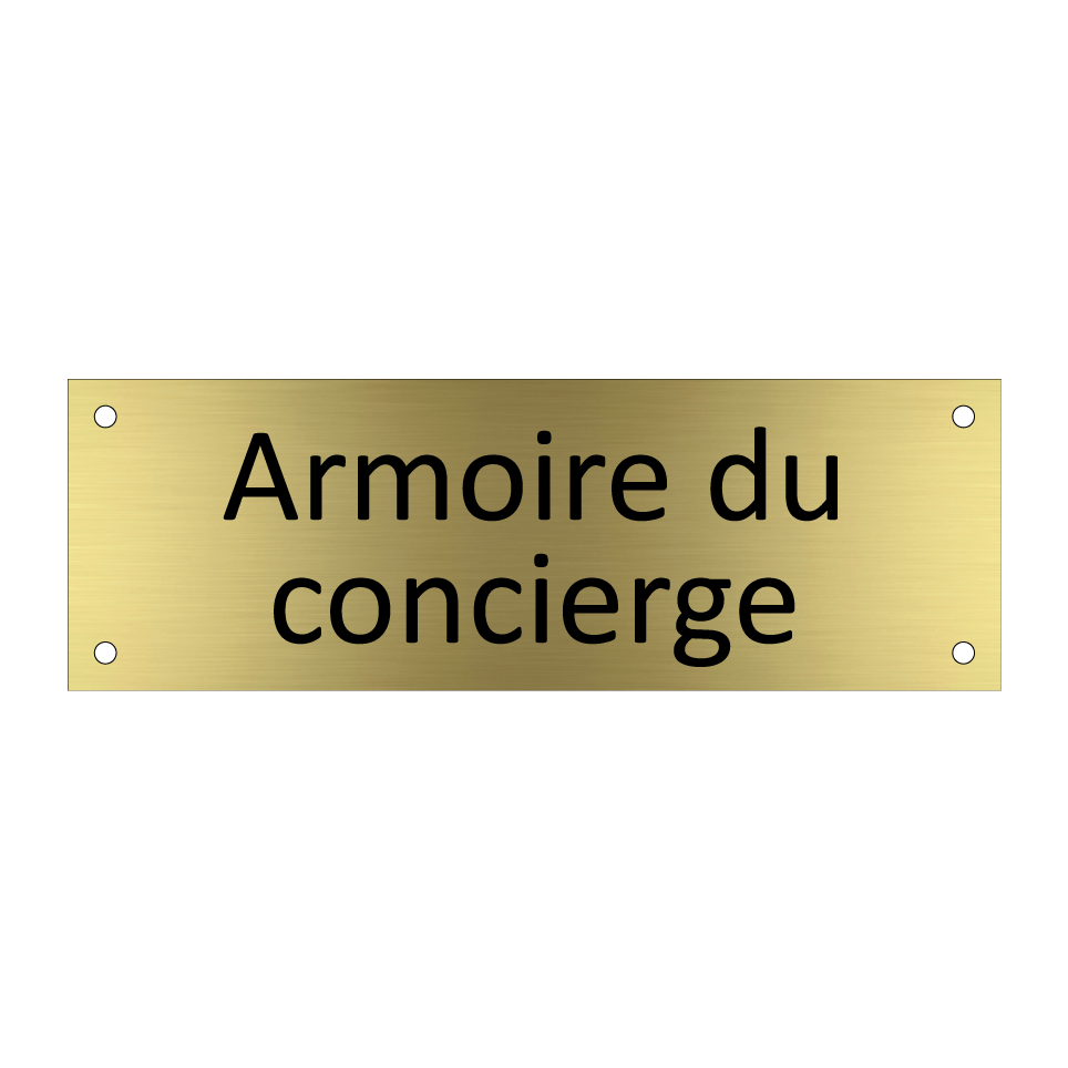 Armoire du concierge