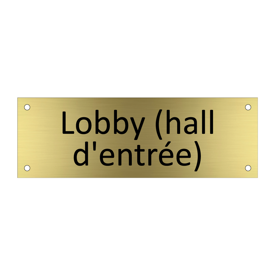 Lobby (hall d'entrée)