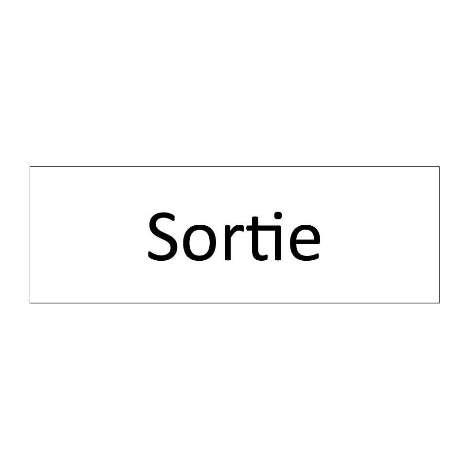 Sortie & Sortie & Sortie & Sortie & Sortie & Sortie
