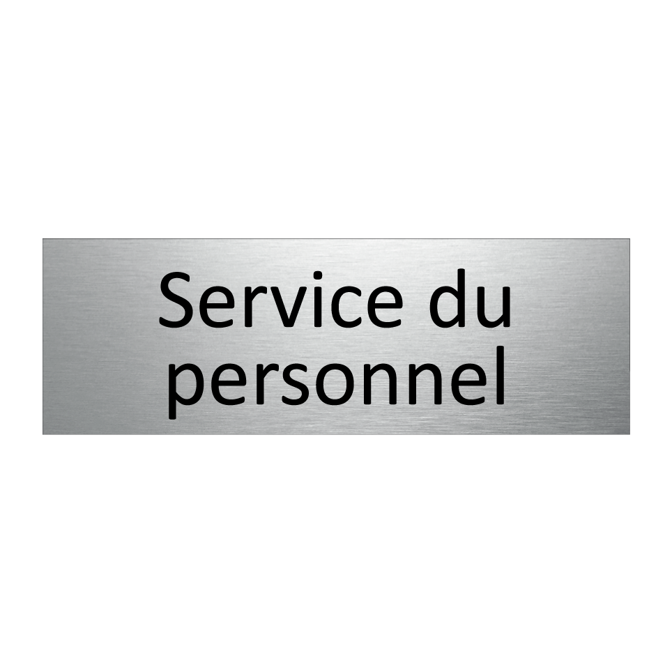 Service du personnel