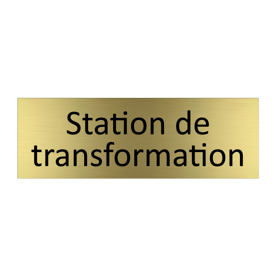 Station de transformation