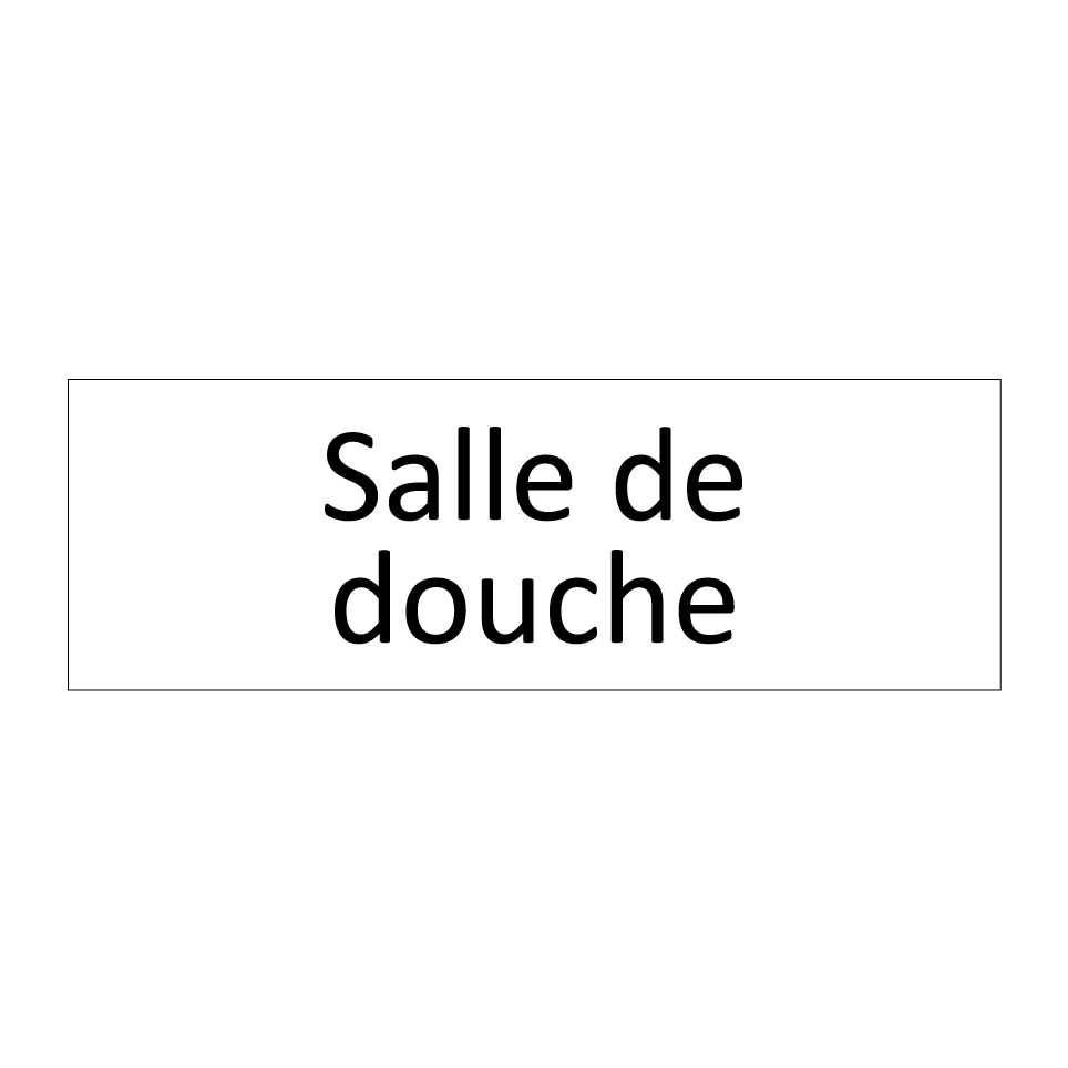 Salle de douche
