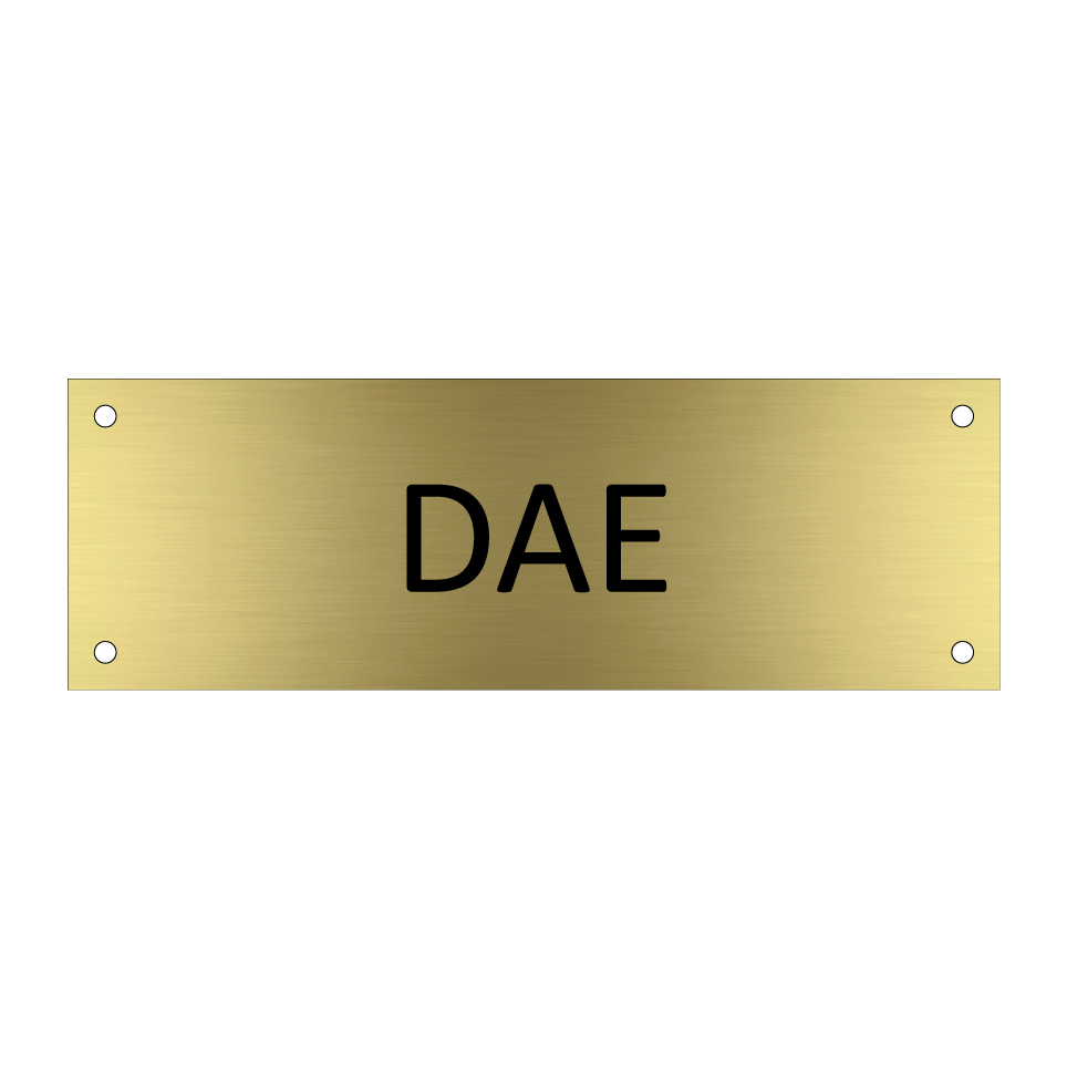 DAE & DAE & DAE