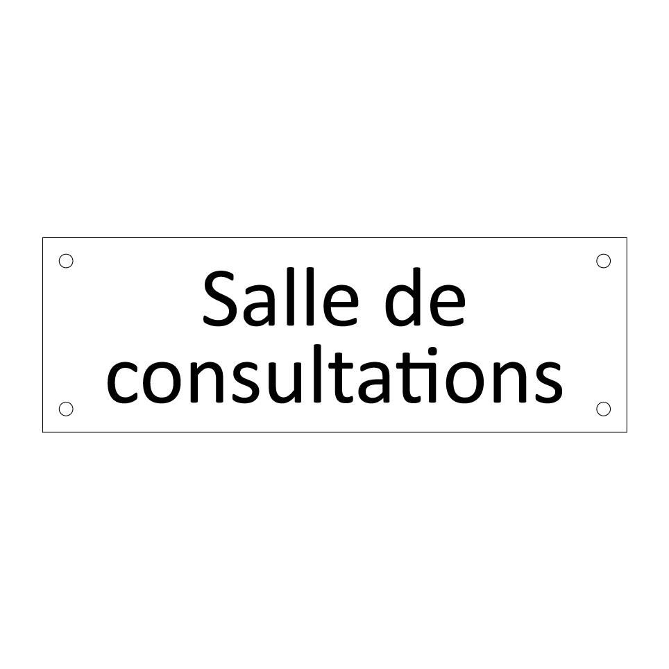Salle de consultations