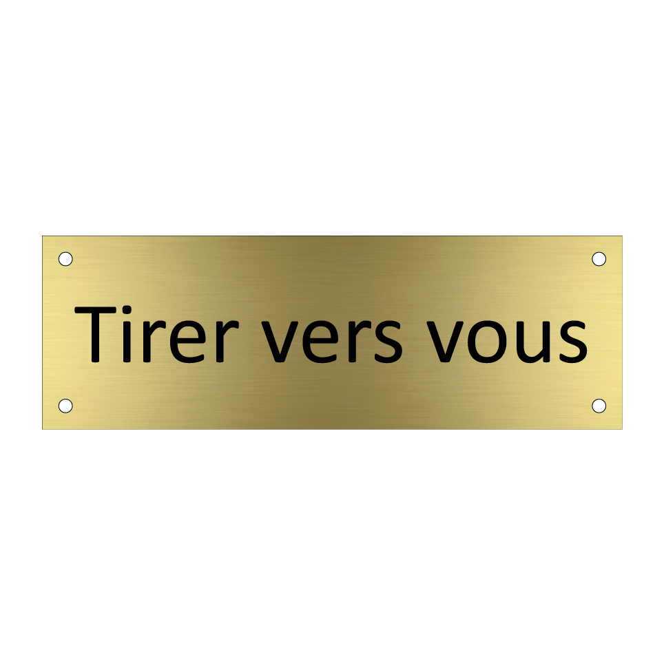 Tirer vers vous