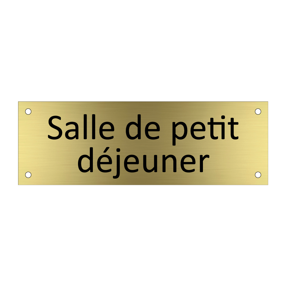 Salle de petit déjeuner