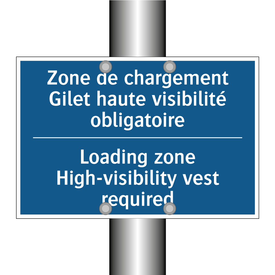 Zone de chargement Gilet haute  /.../ - Loading zone High-visibility vest  /.../