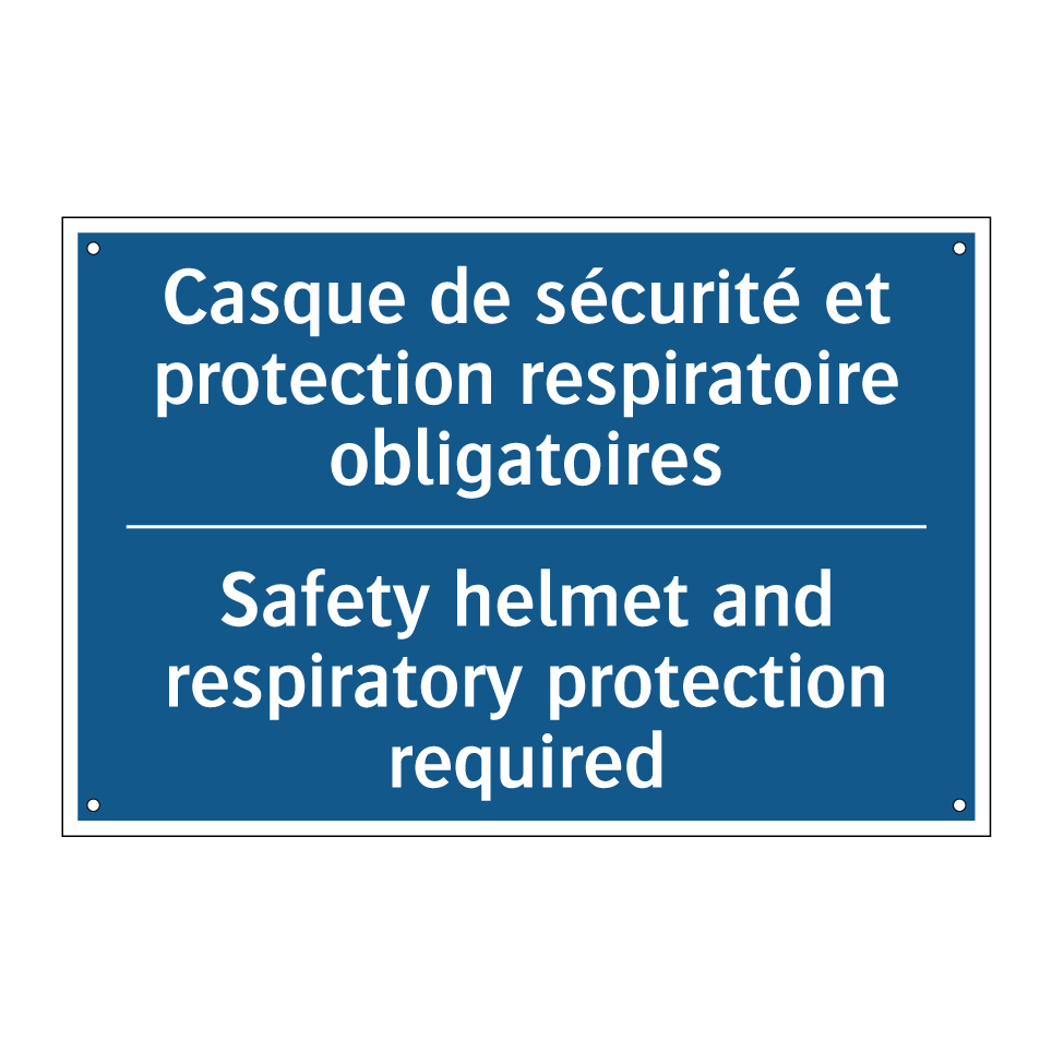 Casque de sécurité et protection  /.../ - Safety helmet and respiratory  /.../