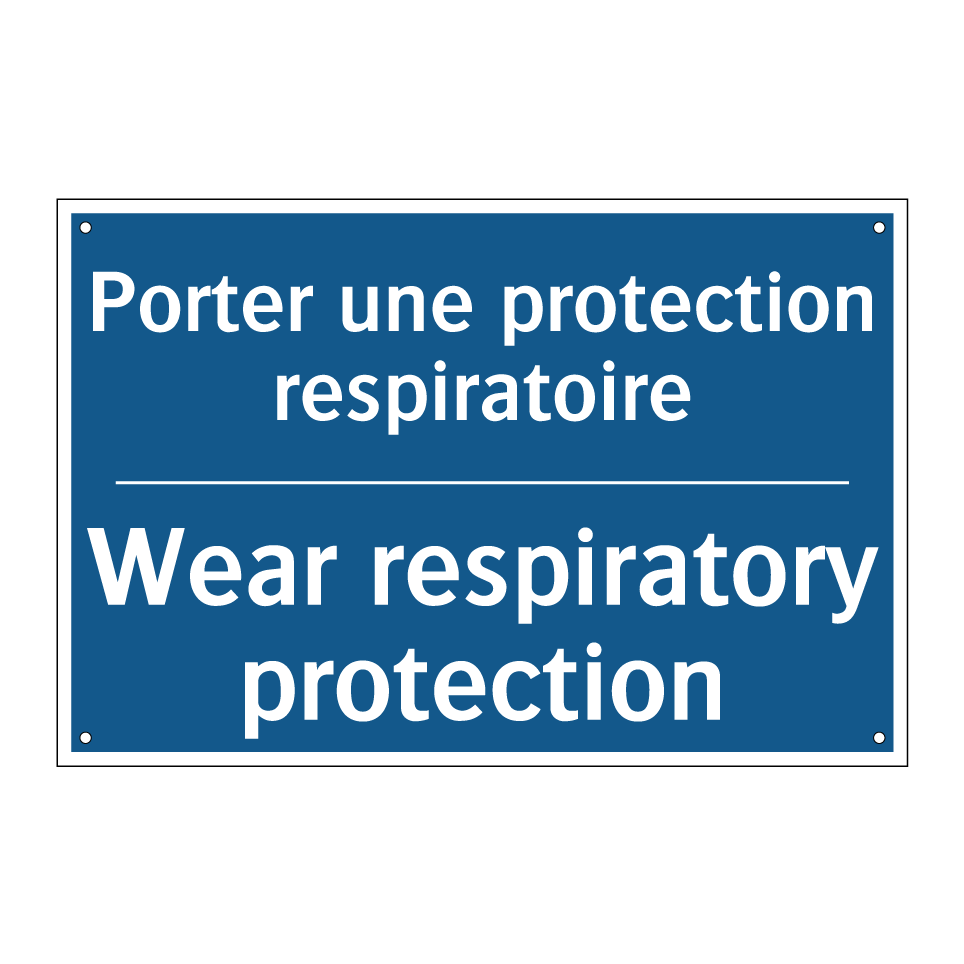 Porter une protection respiratoire /.../ - Wear respiratory protection