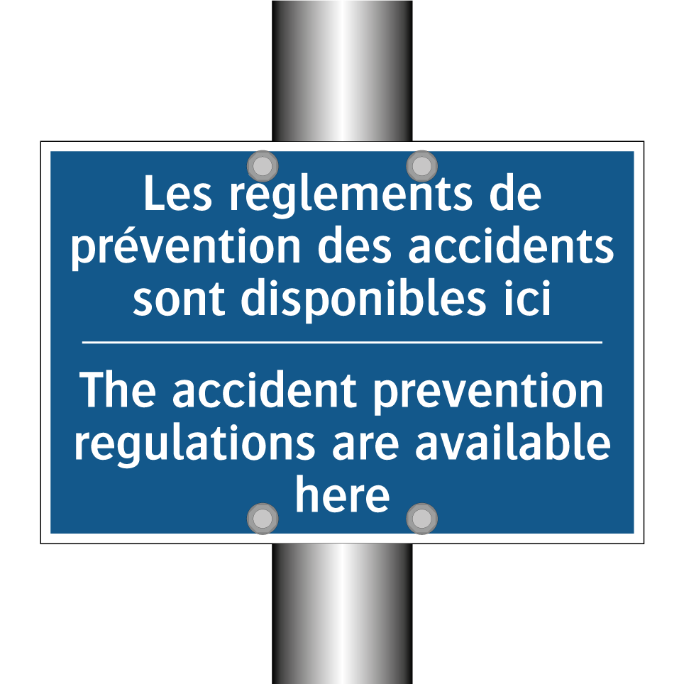 Les règlements de prévention des  /.../ - The accident prevention regulations  /.../