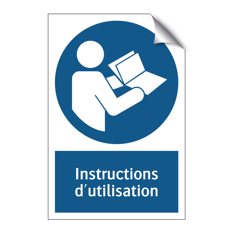 Instructions d'utilisation