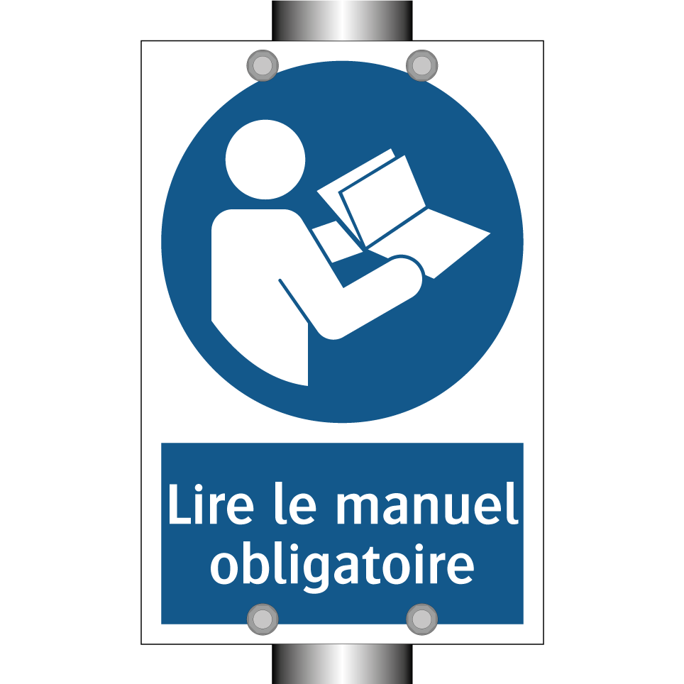 Lire le manuel obligatoire