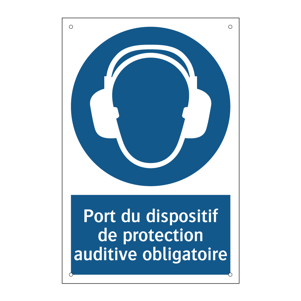 Port du dispositif de protection auditive obligatoire