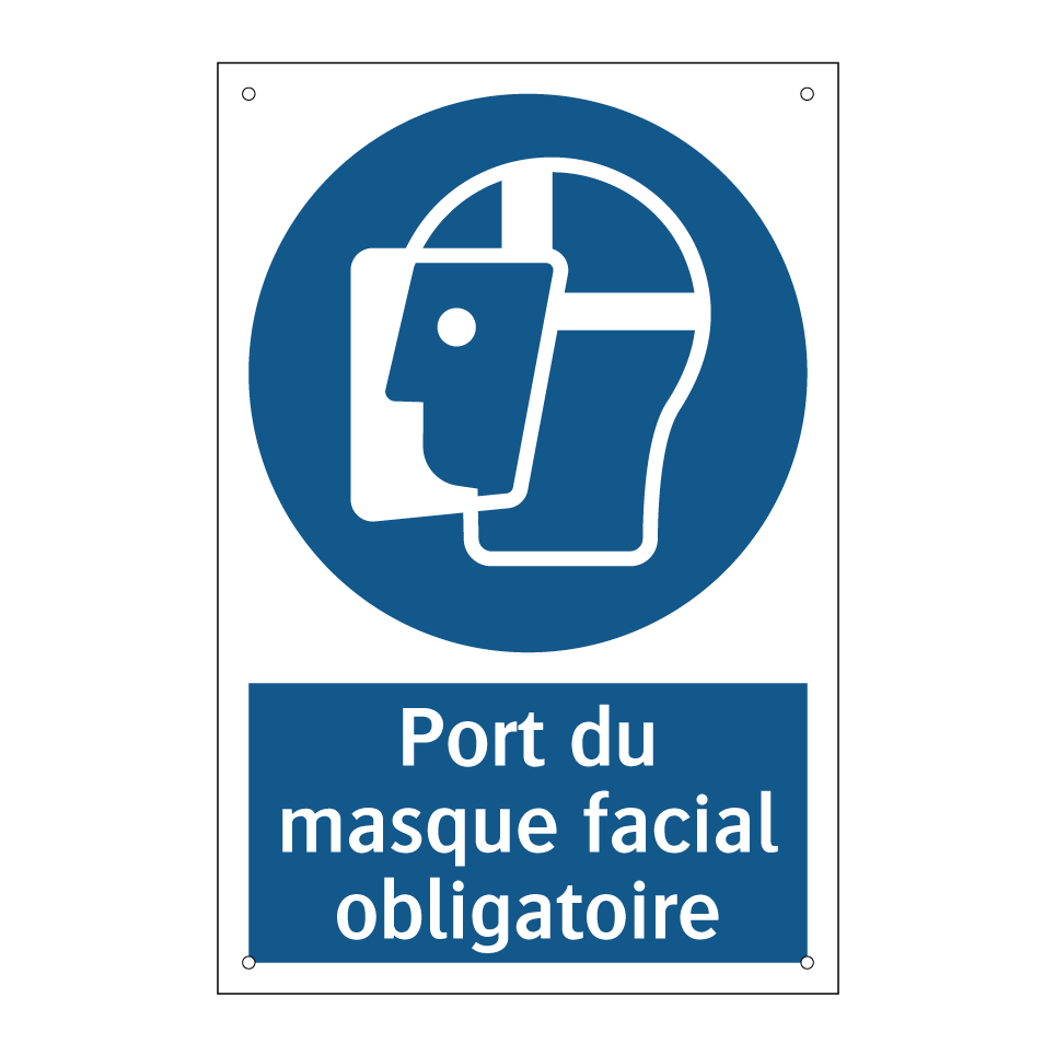 Port du masque facial obligatoire