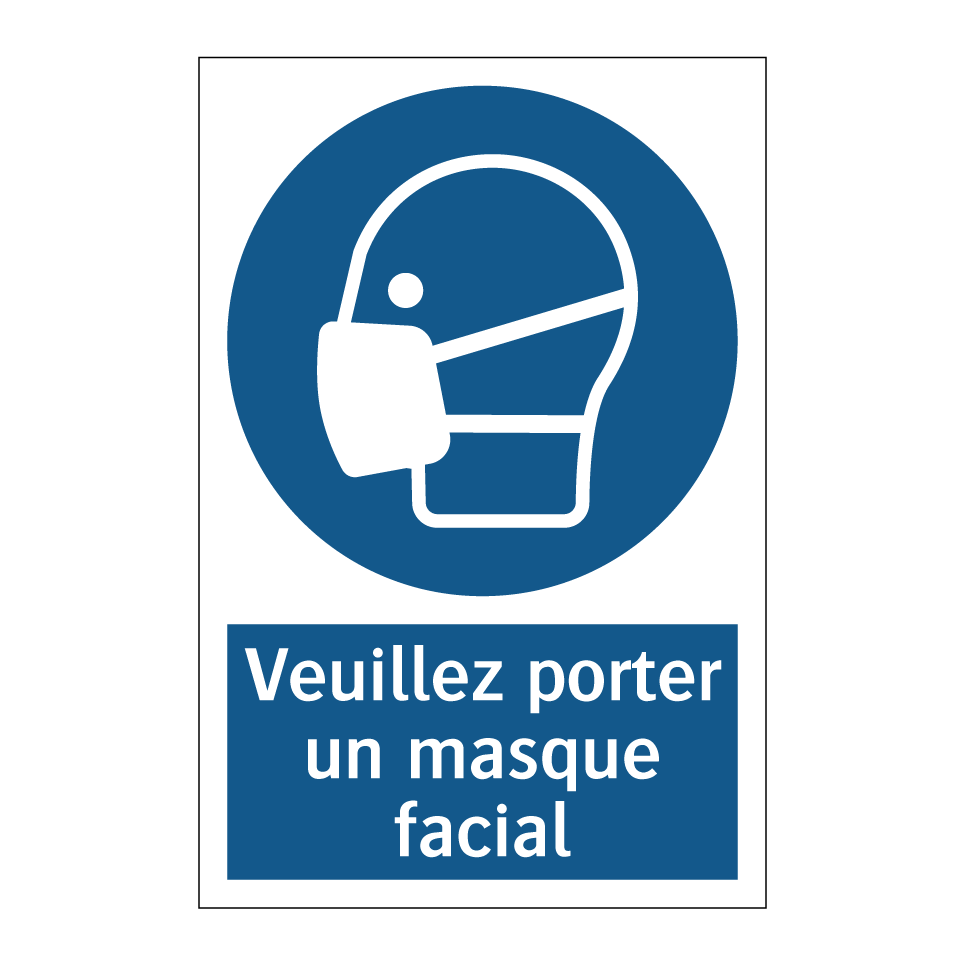 Veuillez porter un masque facial