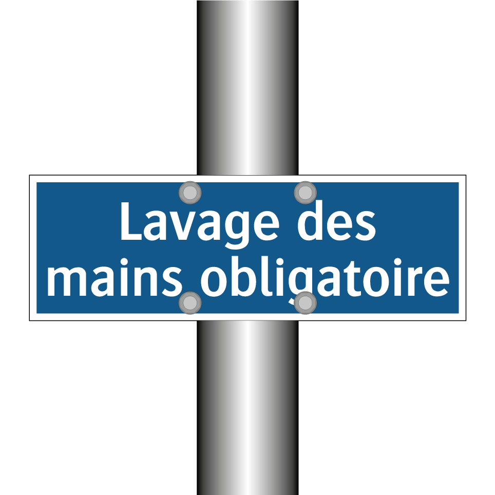 Lavage des mains obligatoire