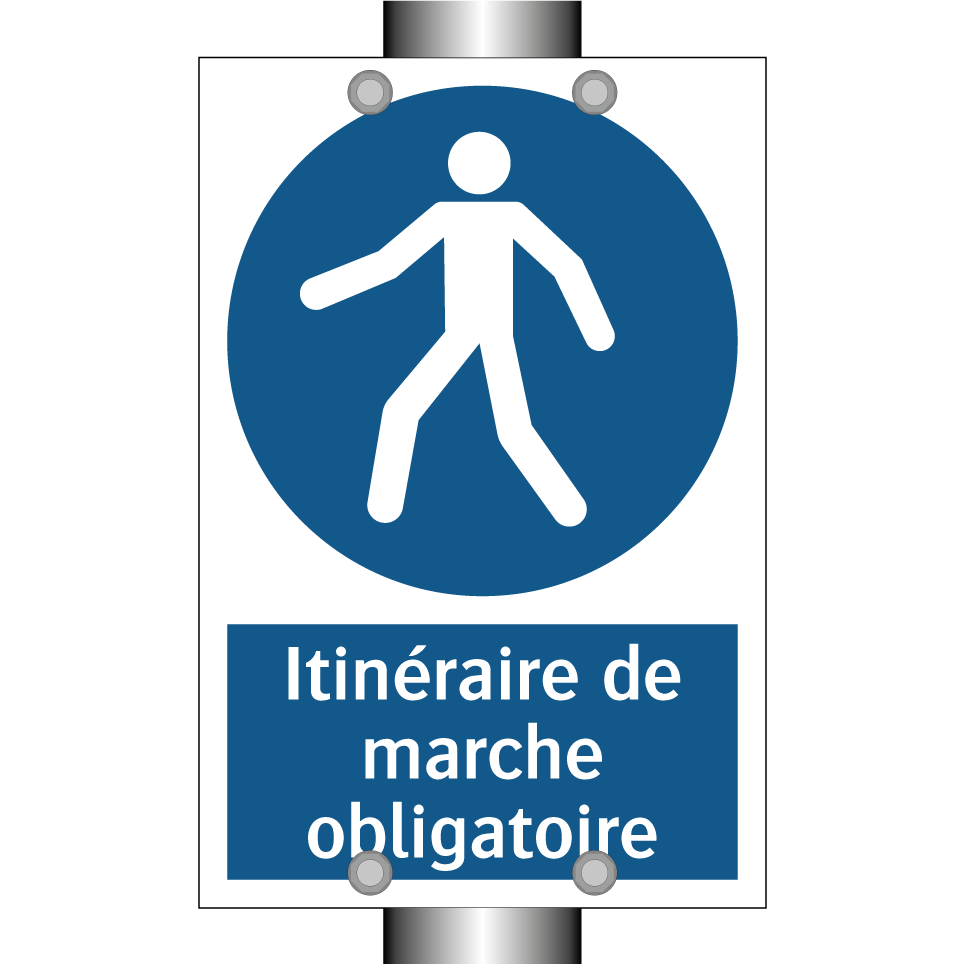 Itinéraire de marche obligatoire
