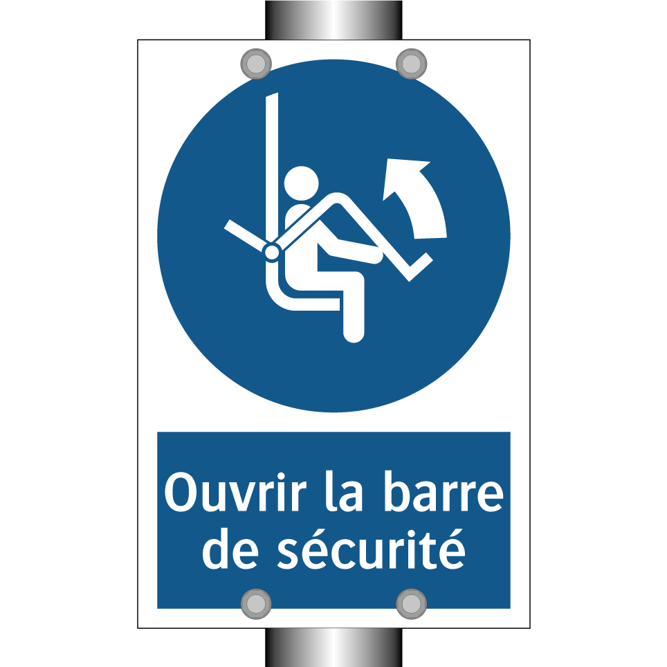 Ouvrir la barre de sécurité