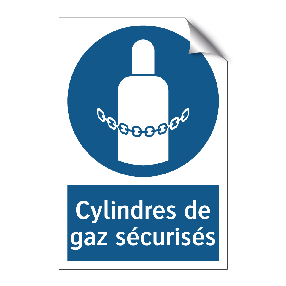 Cylindres de gaz sécurisés